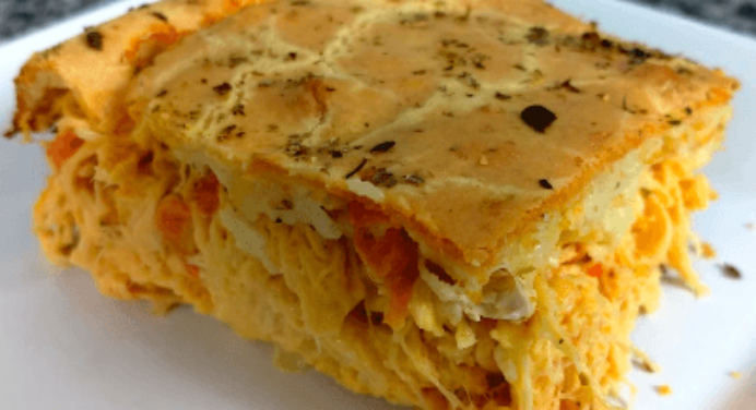 Torta de Frango de liquidificador