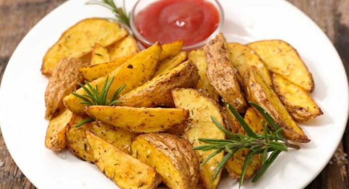 Batata Rústica Assada com Ervas