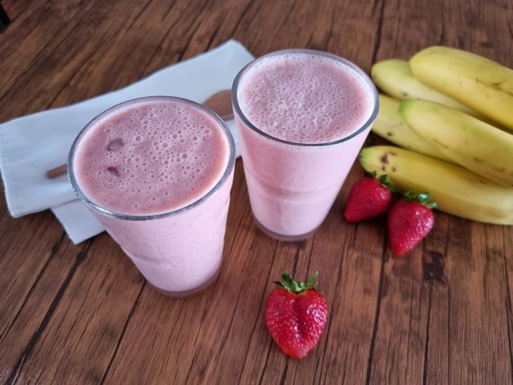 Smoothie de Morango e Banana: Uma Bebida Deliciosa