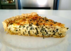 Quiche de Espinafre com Ricota
