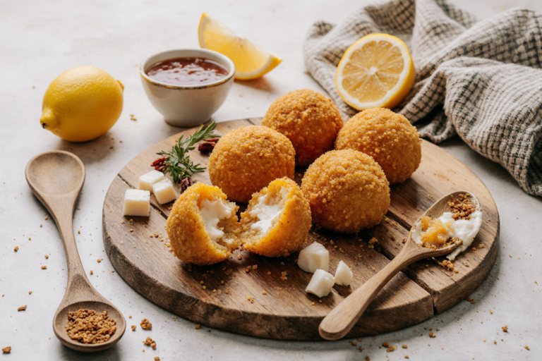 Bolinho de Mandioca com Queijo Coalho