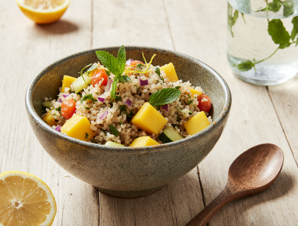 Tabule de Quinoa com Manga